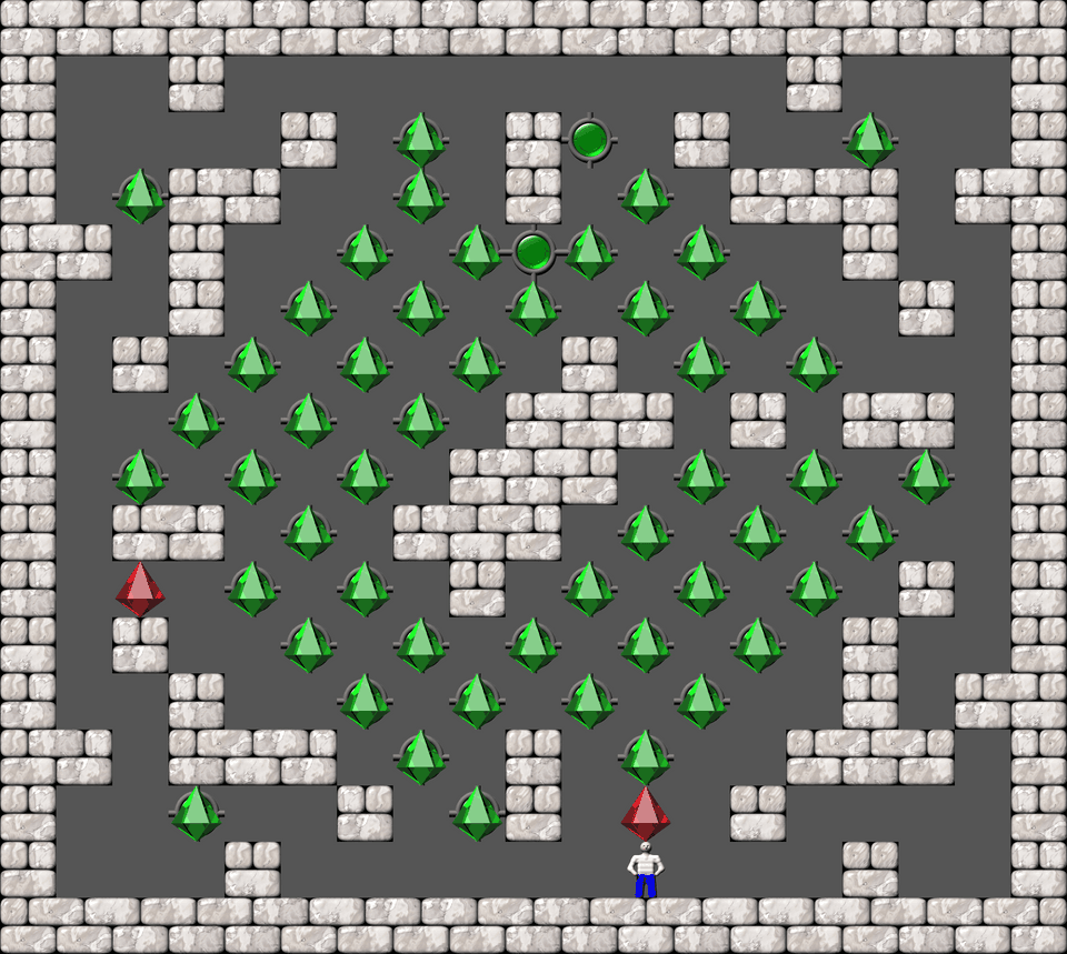 Sokoban Mass Remodel level 1599